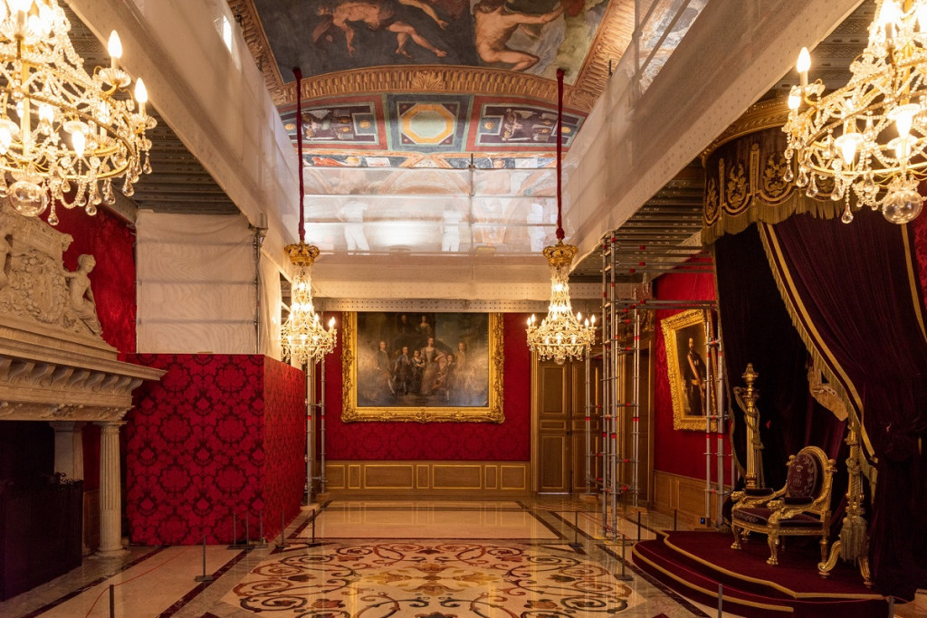 Photos Throne Room At The Princes Palace Restored Ahead Of Public