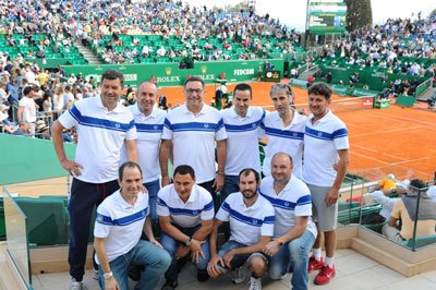 Photo: Monte Carlo Rolex Masters medical service led by IM2S' Dr Patrick Coudert