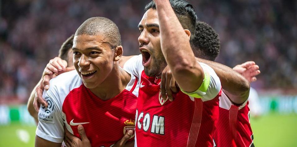 A previous picture of Mbappe and Falcao.