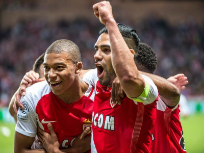 Mbappe with Falcao