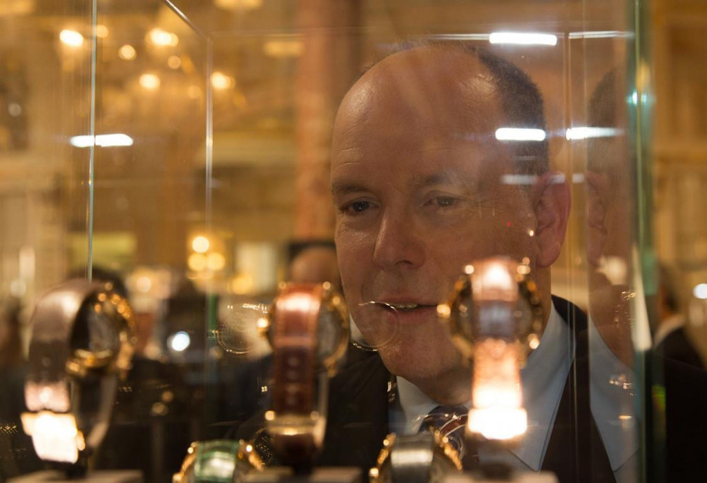 HSH Prince Albert at Top Marques Watches 2016. Photo: Top Marques 