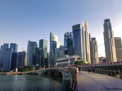 singapore, skyline