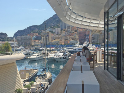 Monaco Yacht Club view