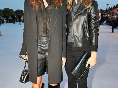 Princess Charlotte Casiraghi and Princess Alexandra at Paris Fashion SS Week 2018. Photo: AMP with kind permission