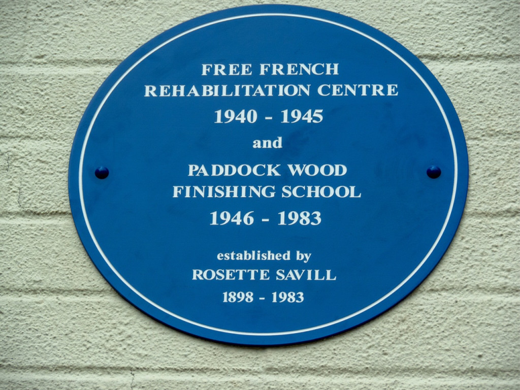 Paddock Wood plaque unveiling. Photo: Jany and Tim Dobbs