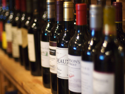 Wine bottles