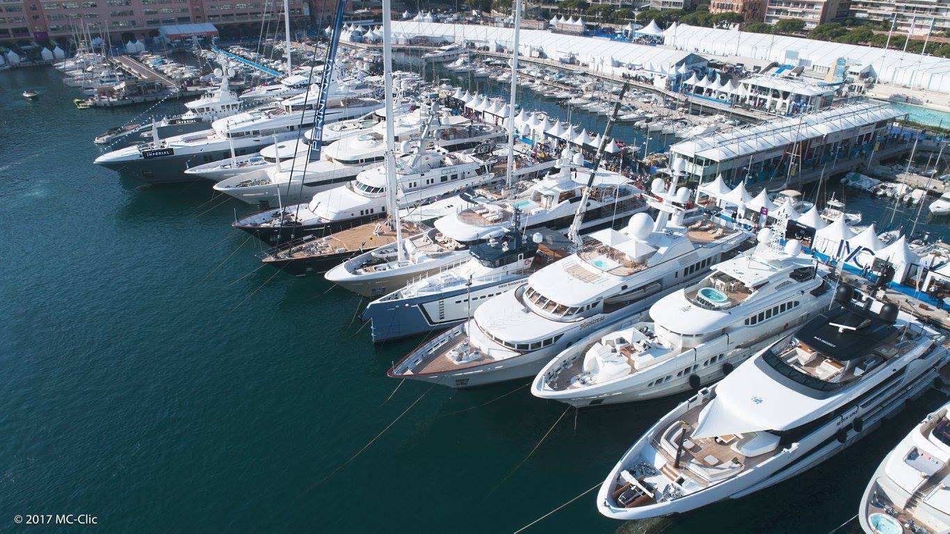 Monaco Yacht Show 2017. Photo: Facebook Monaco Yacht Show
