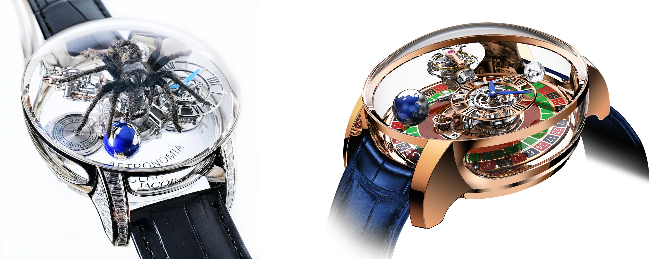 Astronomia Tourbillion Spider and Astronomia Tourbillion Gambler