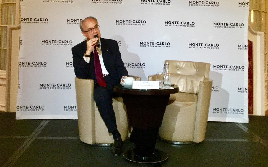 Mr Jean-Luc Biamonti, Chairman and CEO of Monte Carlo SBM