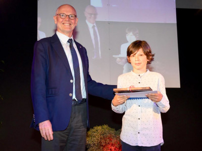 Serge Telle, Minister of State, handed out prizes at St Charles School, 29 June 2018