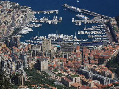 Monaco from the air