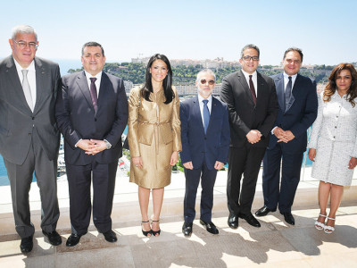 Egypt delegation from Ministry of Antiquities