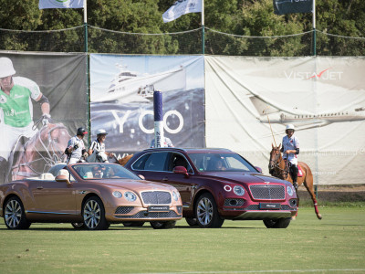 Bentley polo event