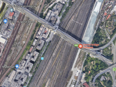 Genoa bridge collapse (Pic: Google Maps)