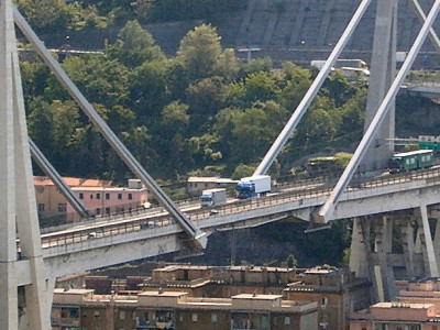 Morandi Bridge. (Pic: Commons Wikimedia)