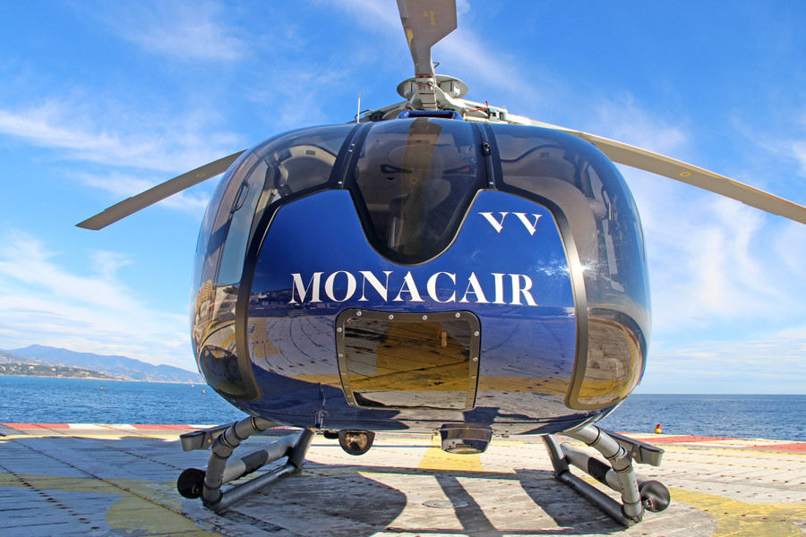Monacair helicopter