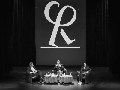 From left to right: Christian Godin, philosopher, Joseph Cohen, Founding Member of the Monaco Philosophical Meetings and moderator of the workshop, and Cynthia Fleury, philosopher and psychoanalyst. ©Government Communication Department/Stéphane Danna