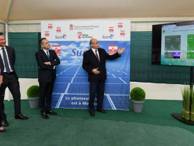 The personalities present at the presentation © Michael Alesi - Directorate of Communication