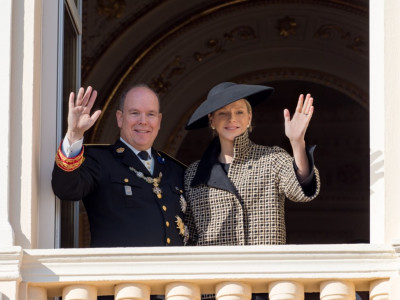 Prince Albert II and Princess Charlene