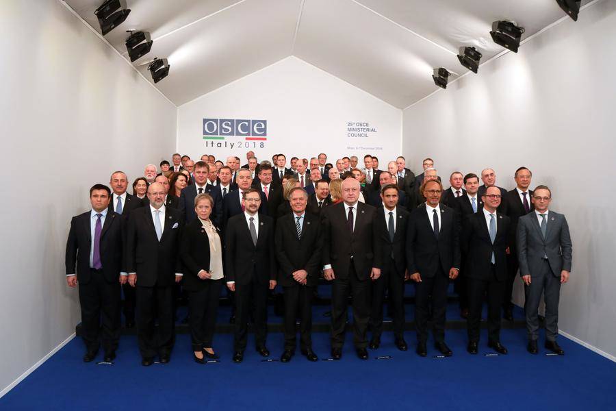 25th Ministerial Council of the Organization for Security and Cooperation in Europe © DR