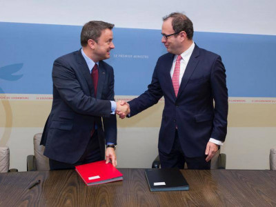 Ceremony of commitment to implement the partnership agreement signed in Monaco © SIP / Jean-Christophe Verhaegen