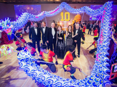 Monaco 10th Ball in Singapoore