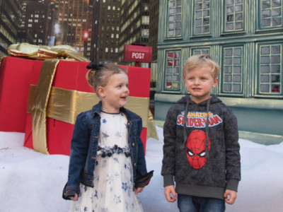 Prince Jacques and Princess Gabriella at 4th birthday party