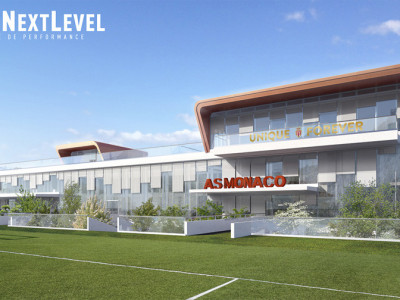 AS Monaco Center for Sporting Excellence artistic design