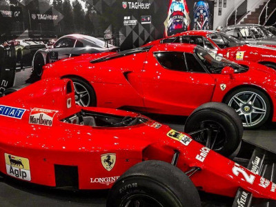 Ferrari exhibition cars