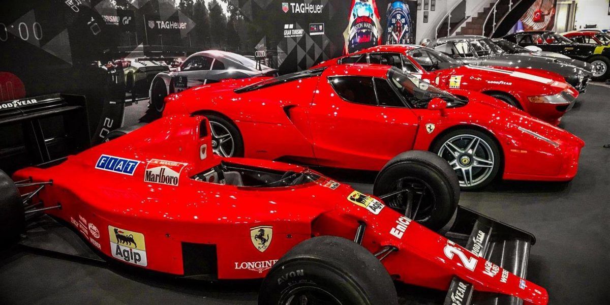 Ferrari exhibition cars