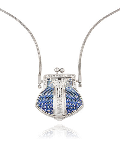 Photo: Bykovs’ Jewellery Unzip Me Necklace (4.23ct white diamonds and 10.68ct sapphires)