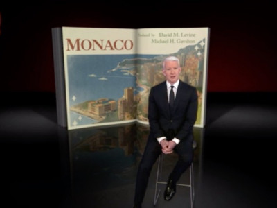 Anderson Cooper introducing his report