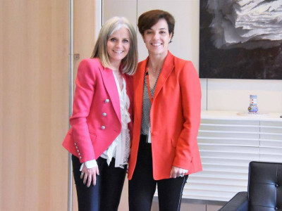 Céline Cottalorda and Ambassador of Canada to Monaco - © DR