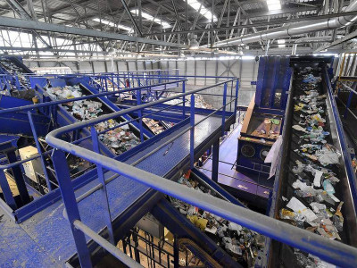 Paprec sorting center - © Directorate of Communication / Manuel Vitali