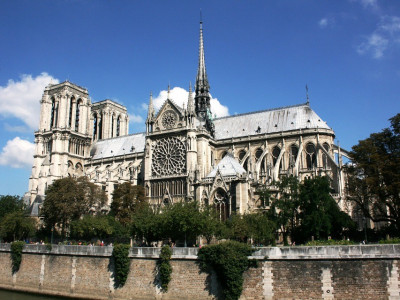 Notre Dame Cathedral as it was.