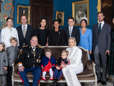 Grimaldi family portrait 2019