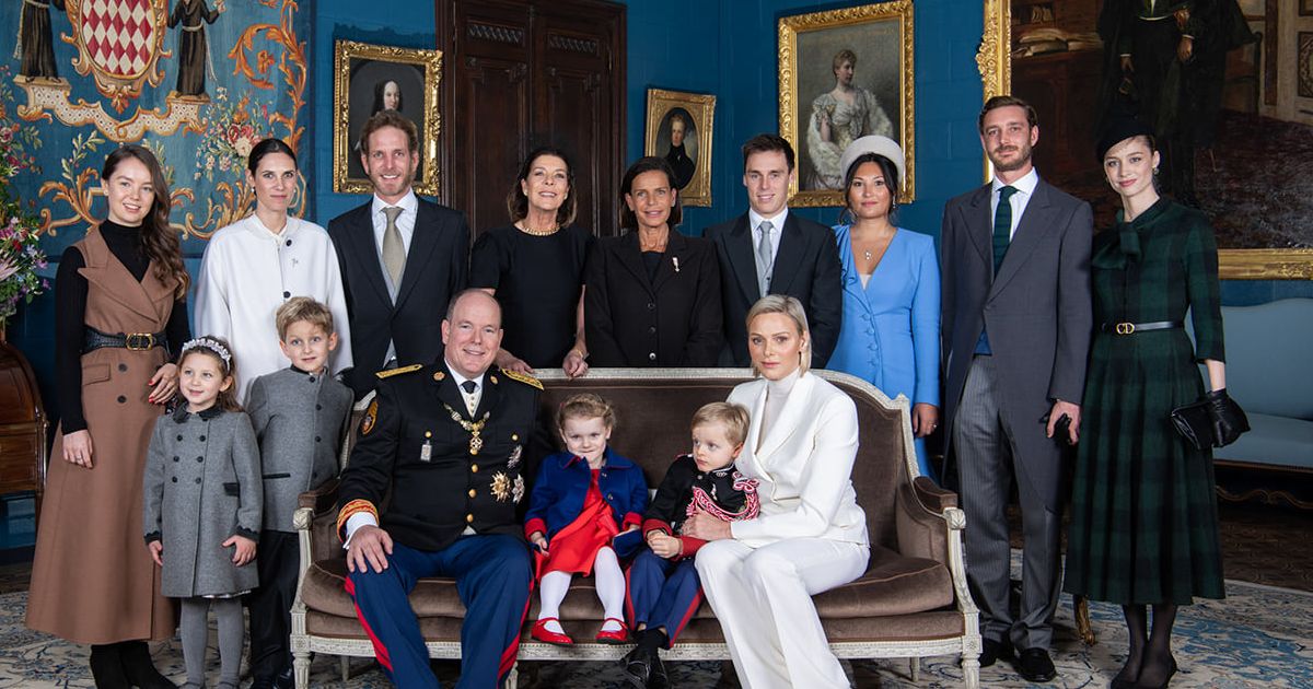 Grimaldi family portrait 2019