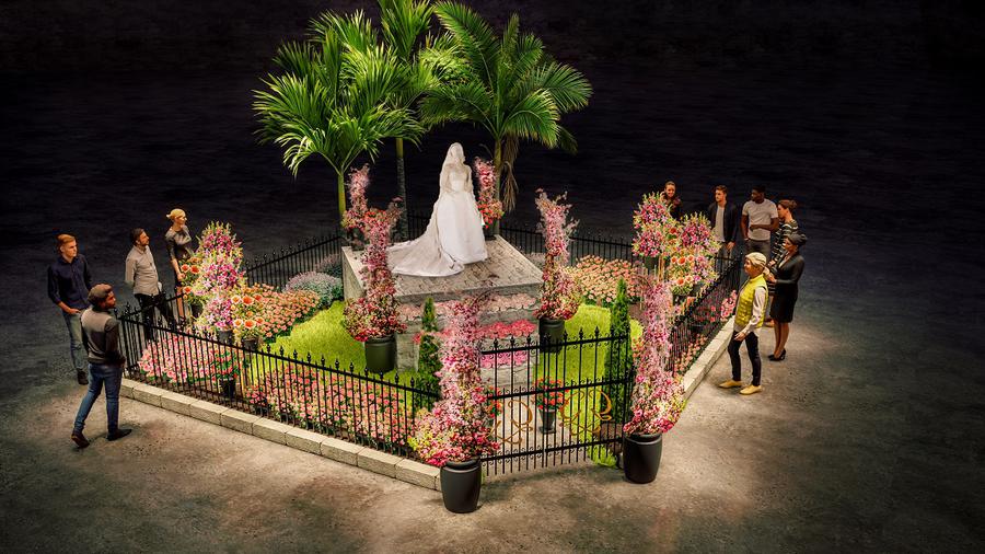 Princess Grace Garden At Philadelphia Flower Show