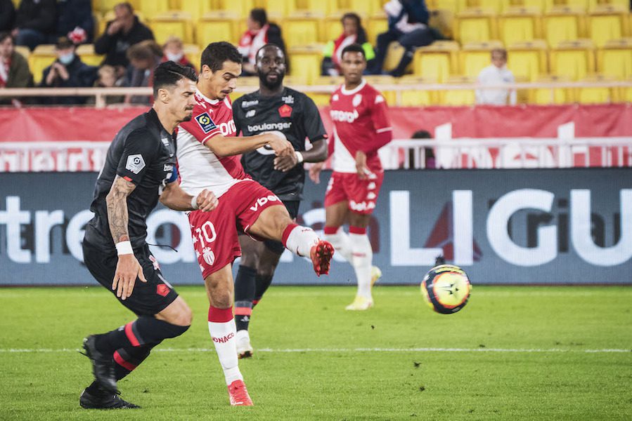 10-man Monaco salvage late draw against Lille - Monaco Life