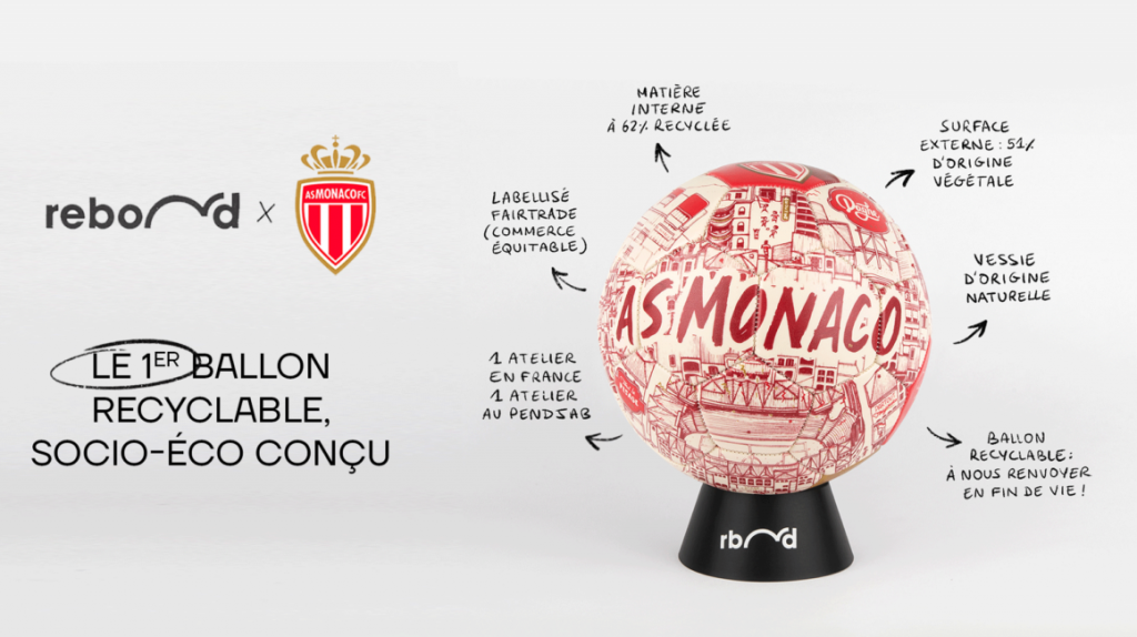 AS Monaco release first football made out of recycled vegetables