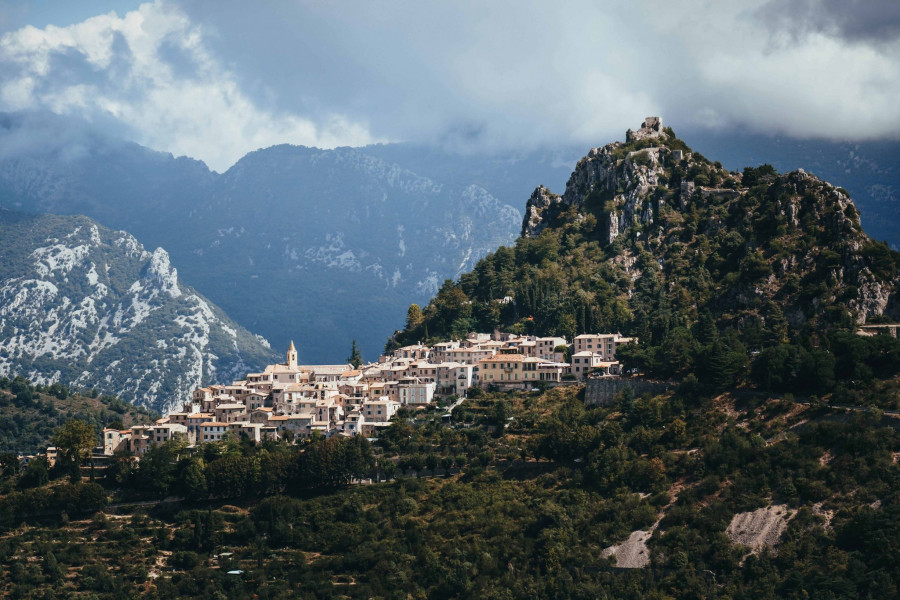 At almost 800 metres above sea level, Saint-Agnès is Europe's highest coastal village. Photo: Pango Visual