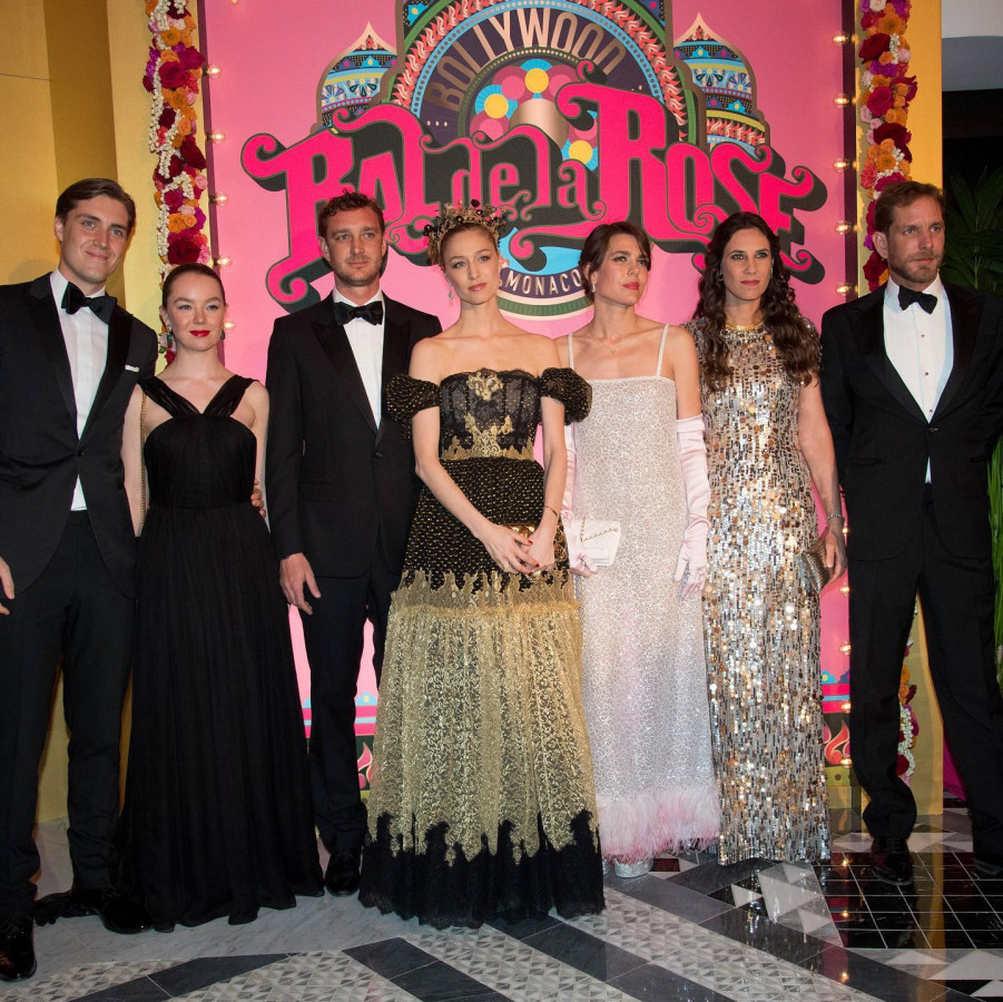 File photo dated December 7 2006 of Charlotte Casiraghi and her mother  Princess Caroline attending the ParisMonte Carlo fashion show held at  Salle Garnier in Monaco Charlotte Casiraghi who has been close