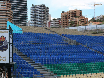 MCCC empty stands ahead of Monte-Carlo Masters