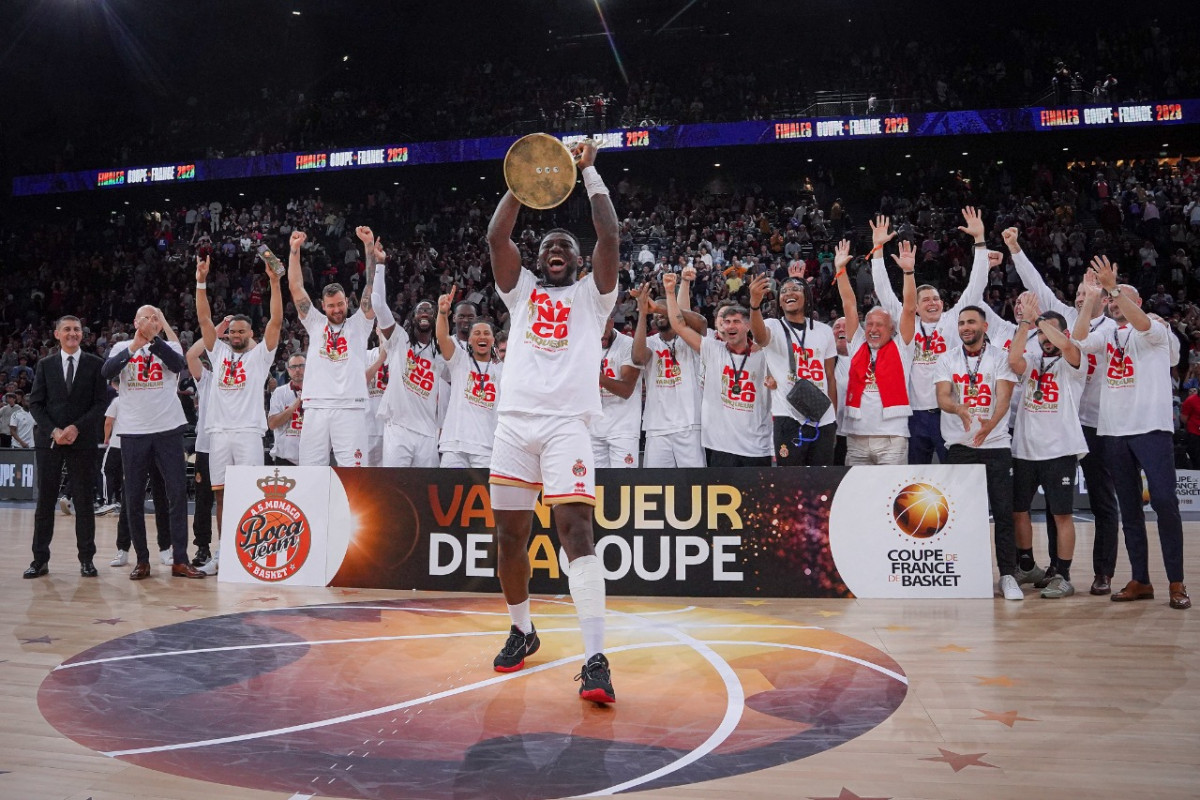 AS Monaco Basket win Coupe de France