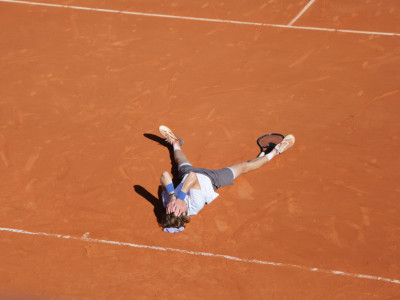 Andrey Rublev after winning the Monte-Carlo Masters