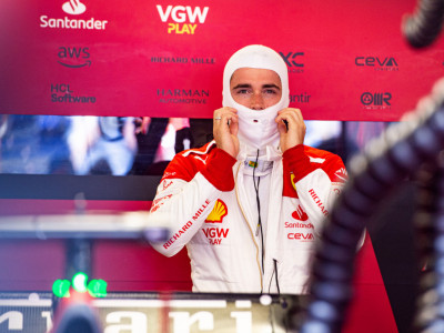 Charles Leclerc at the Monaco Grand Prix