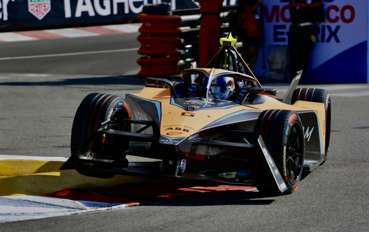 Jake Hughes at the Monaco ePrix