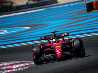 Charles Leclerc at the 2022 French Grand Prix.