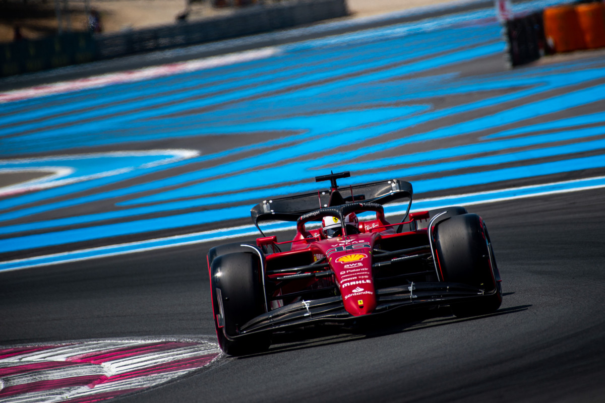Charles Leclerc at the 2022 French Grand Prix.