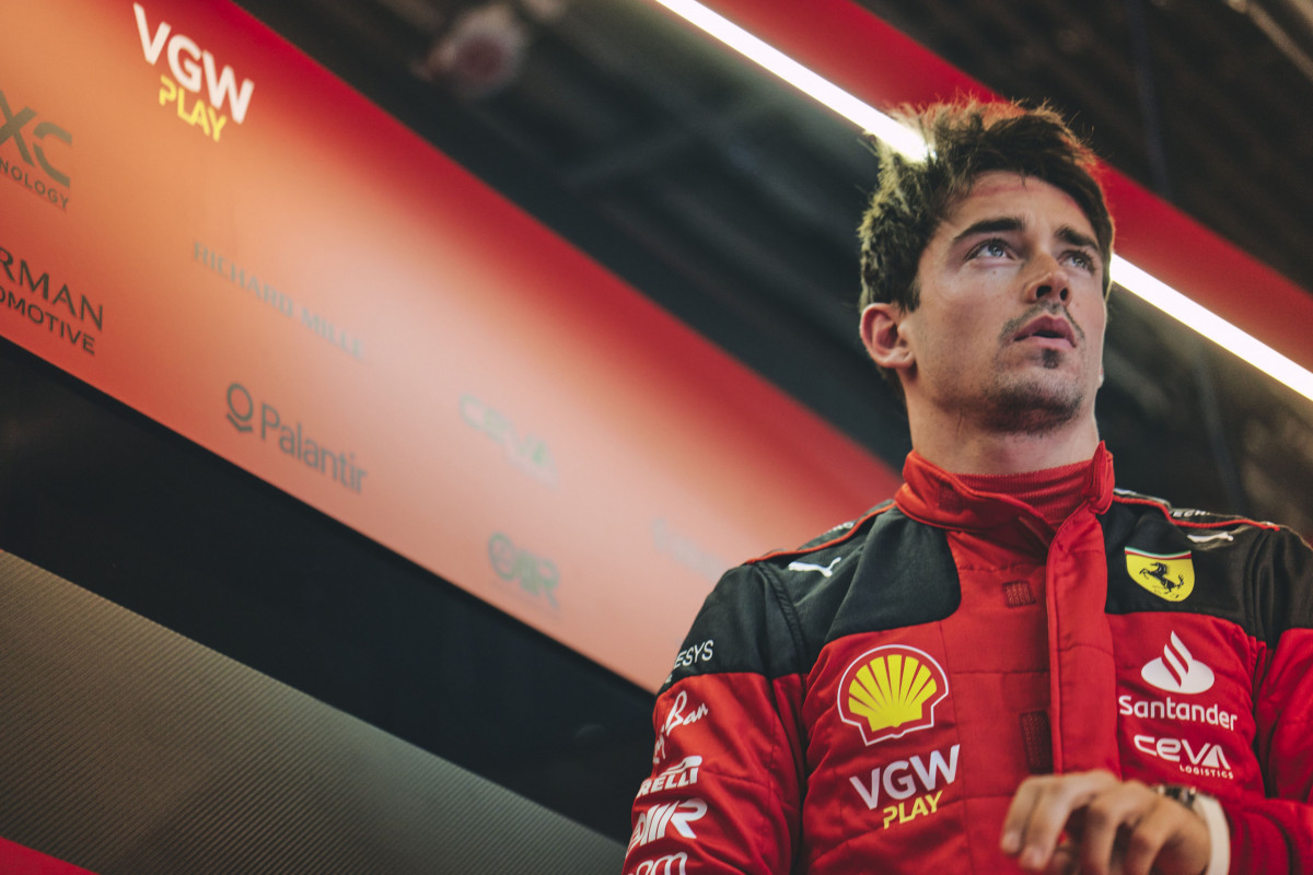 Charles Leclerc at the Canada Grand Prix